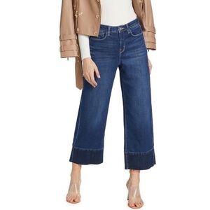 L’Agence Jeans Whitney High Rise Wide Leg Raw Hem Caraway Wash Retro Size26